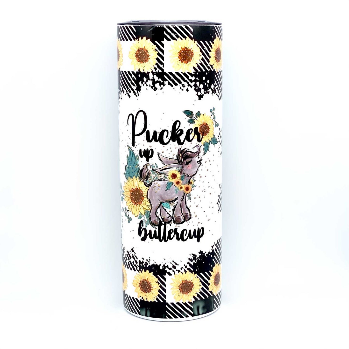 Sublimation Tumbler - 20oz - Puckerup Buttercup