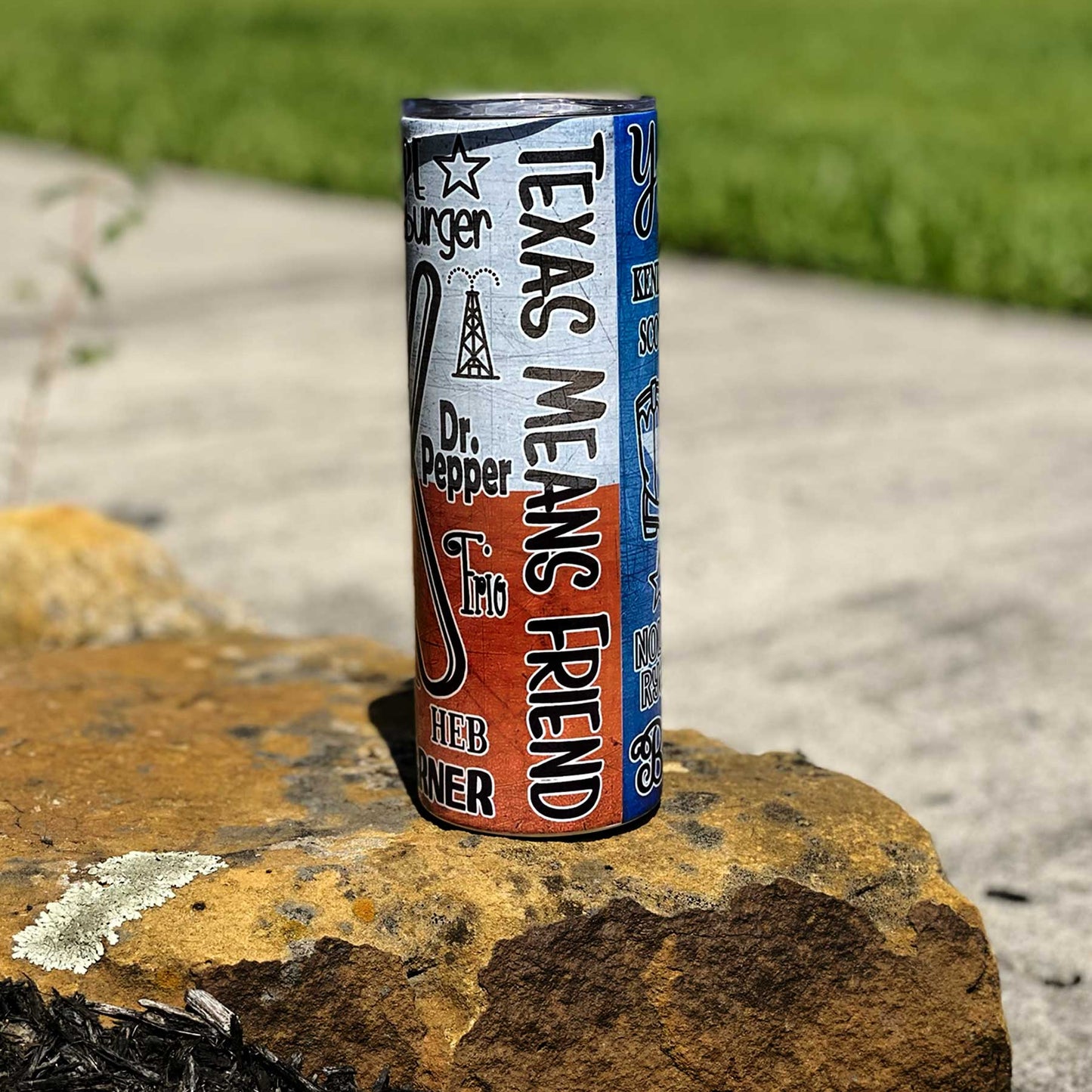 Sublimation Tumbler - 20oz - Texas