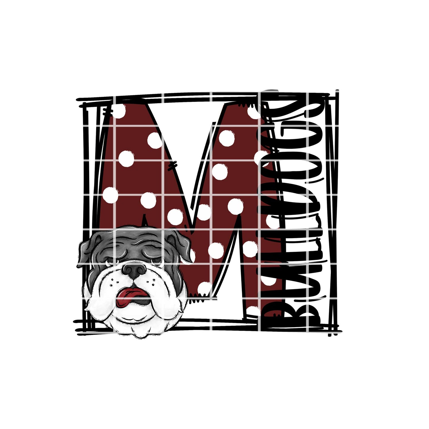 Digital Design - Bulldogs (Magnolia)