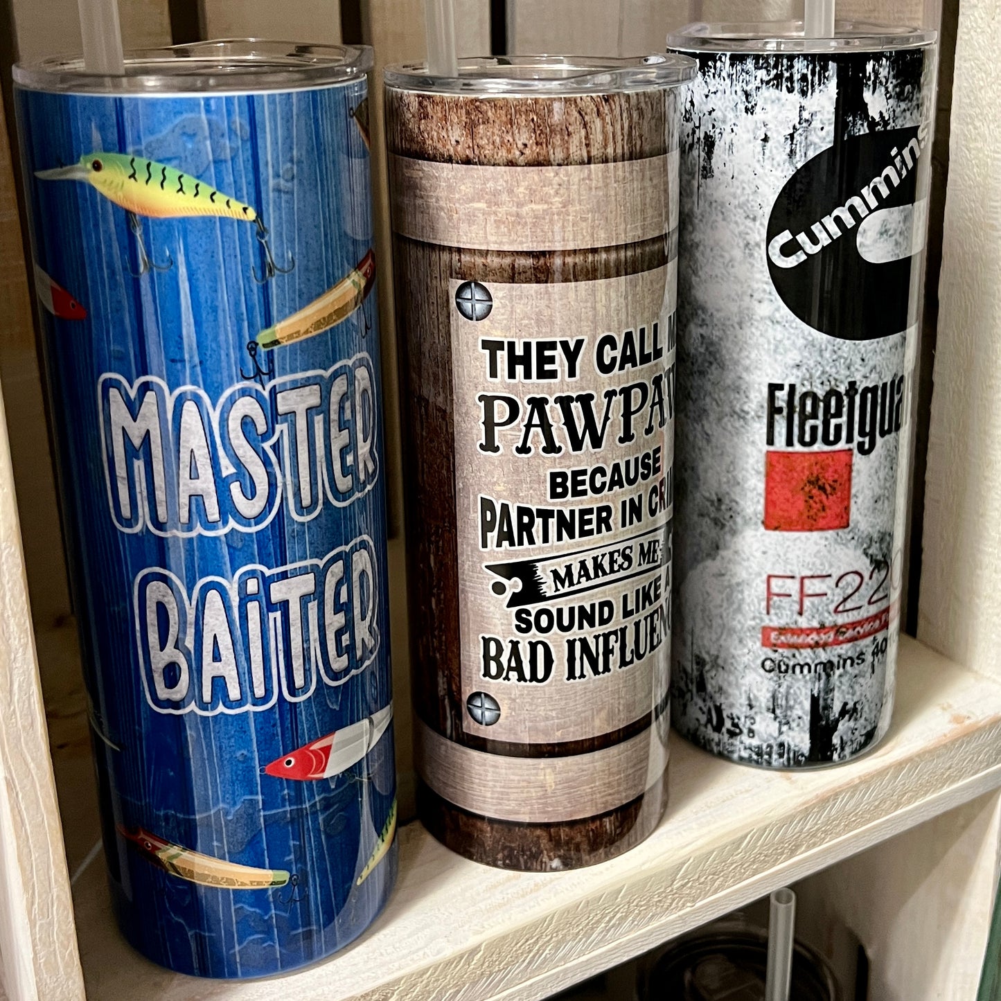 Sublimation Tumbler - 20oz - Master Baiter