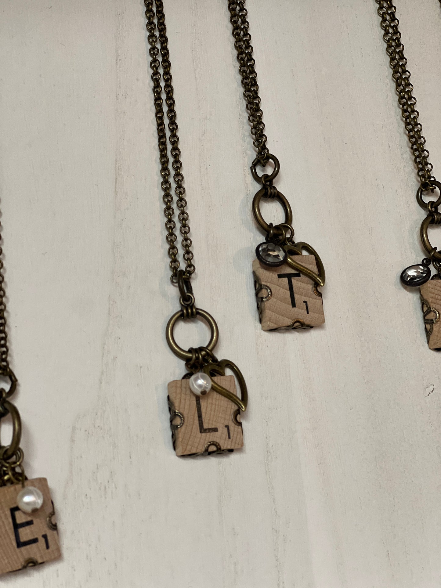 Scrabble Tile Necklace