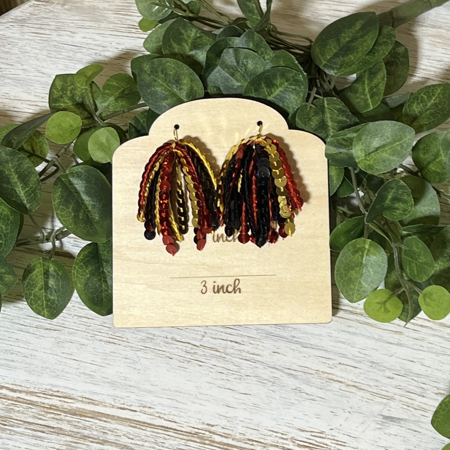 Team Colors Sequins Earrings
