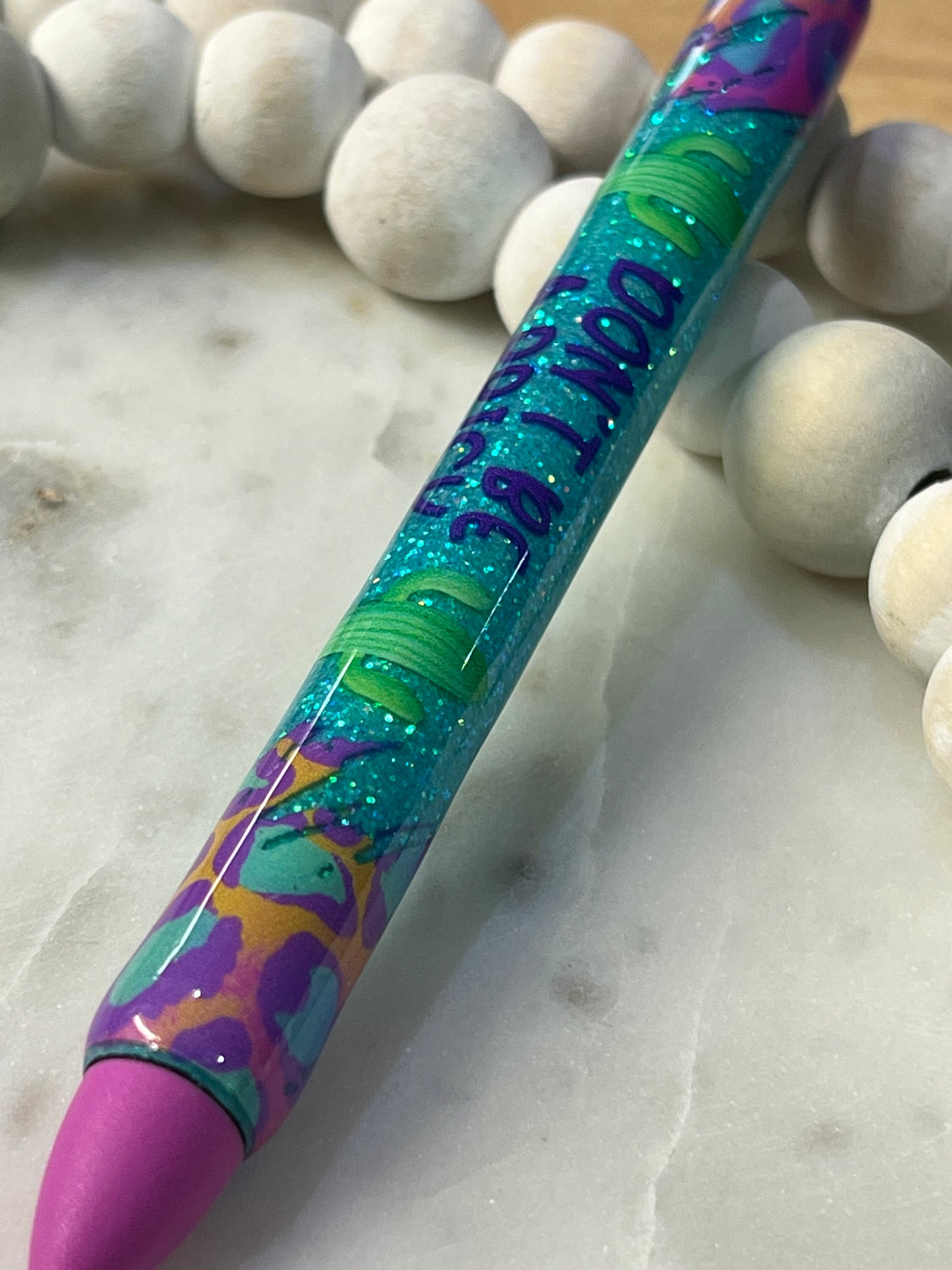 Glitter Pen - Don't Be A Prick (Design 2)