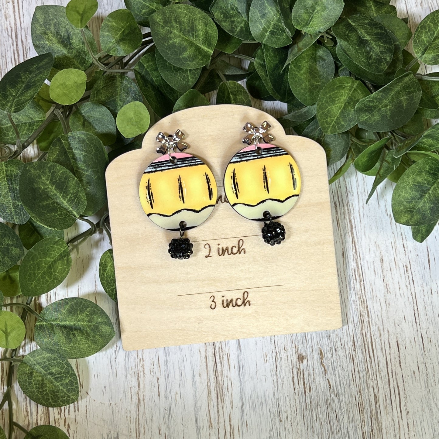 Teacher Pencil Earrings