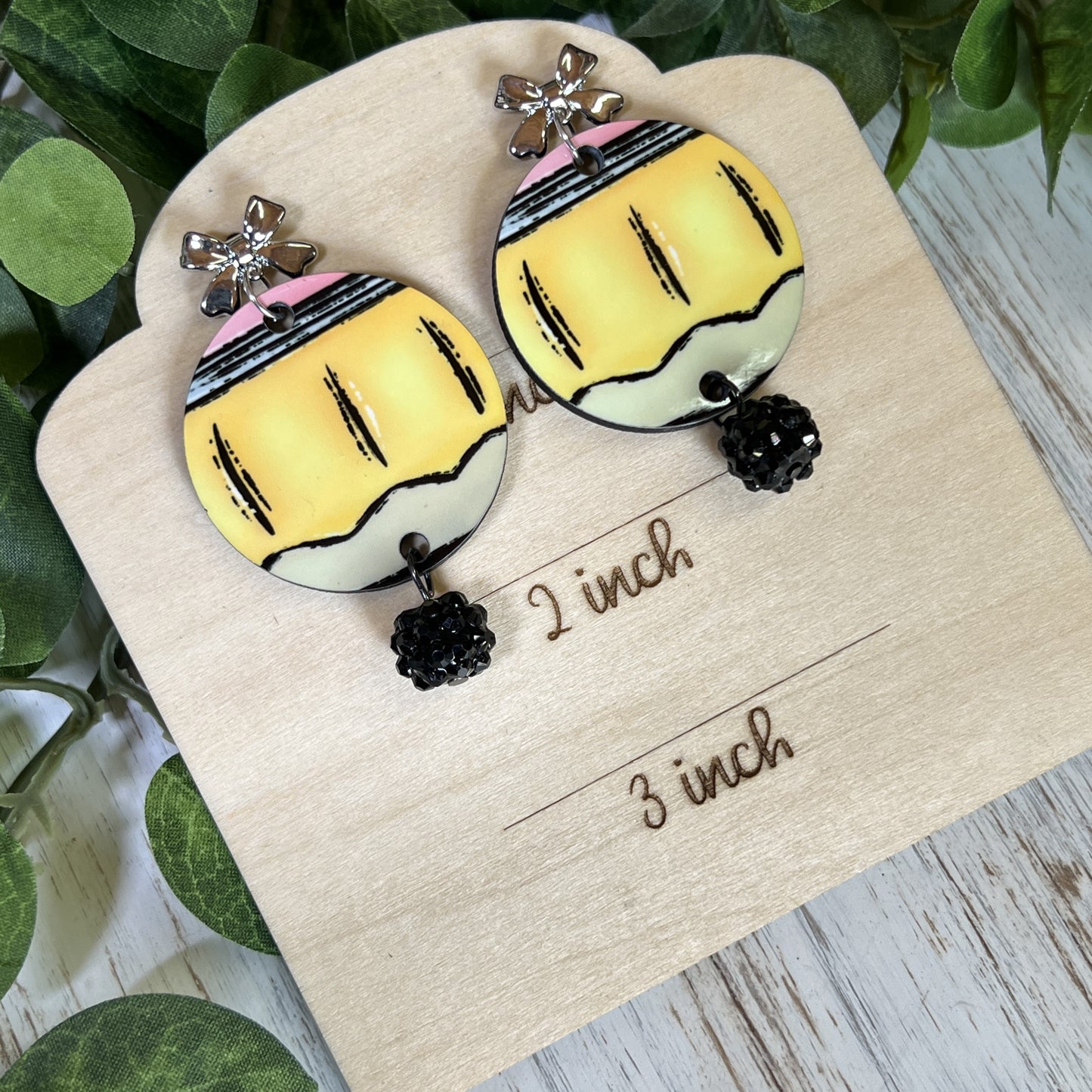 Teacher Pencil Earrings