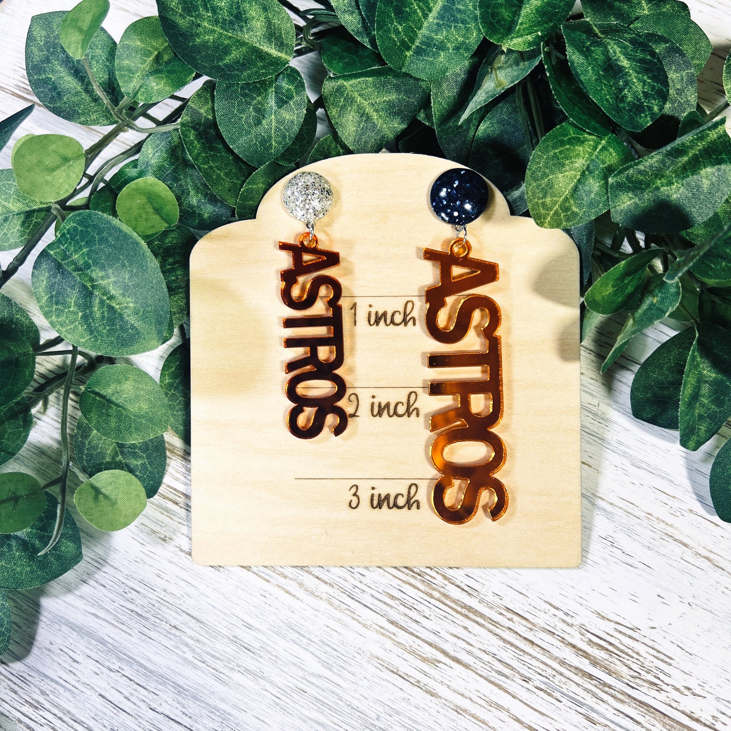 Astros Earrings