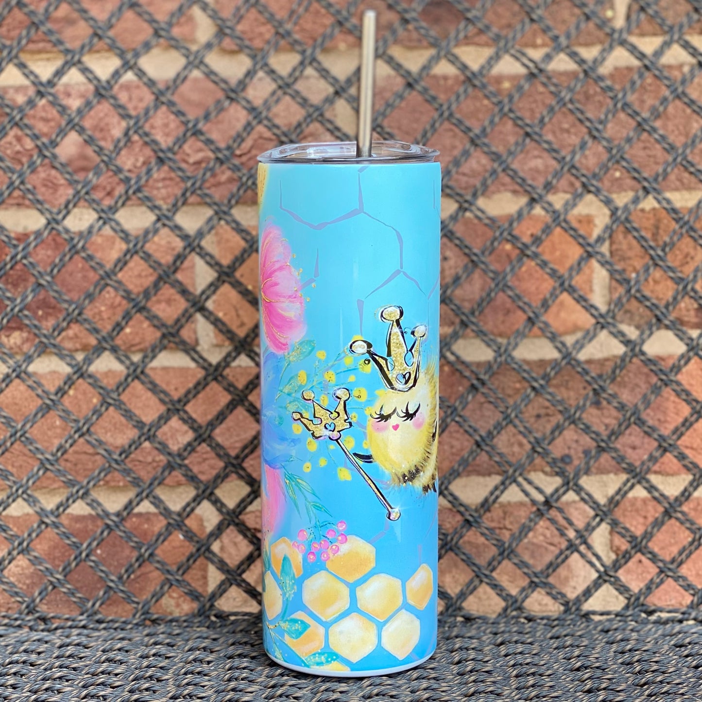 Sublimation Tumbler - 20oz - Queen Bee