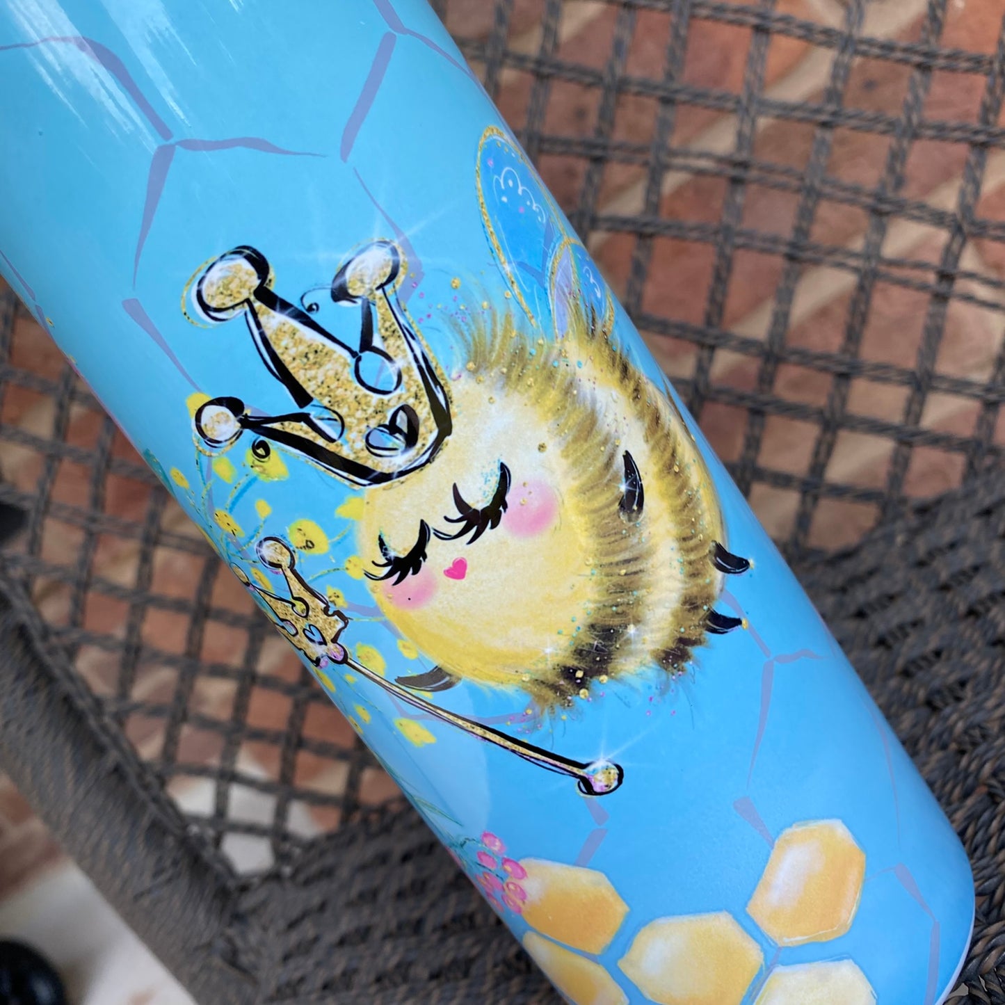 Sublimation Tumbler - 20oz - Queen Bee