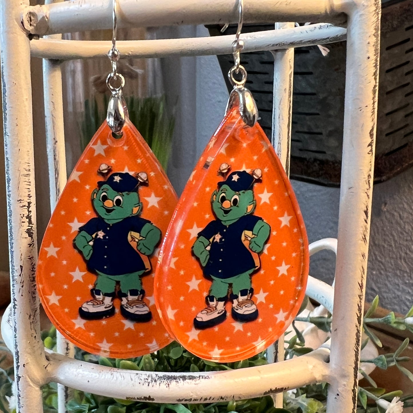 Astros Orbit Drop Earrings