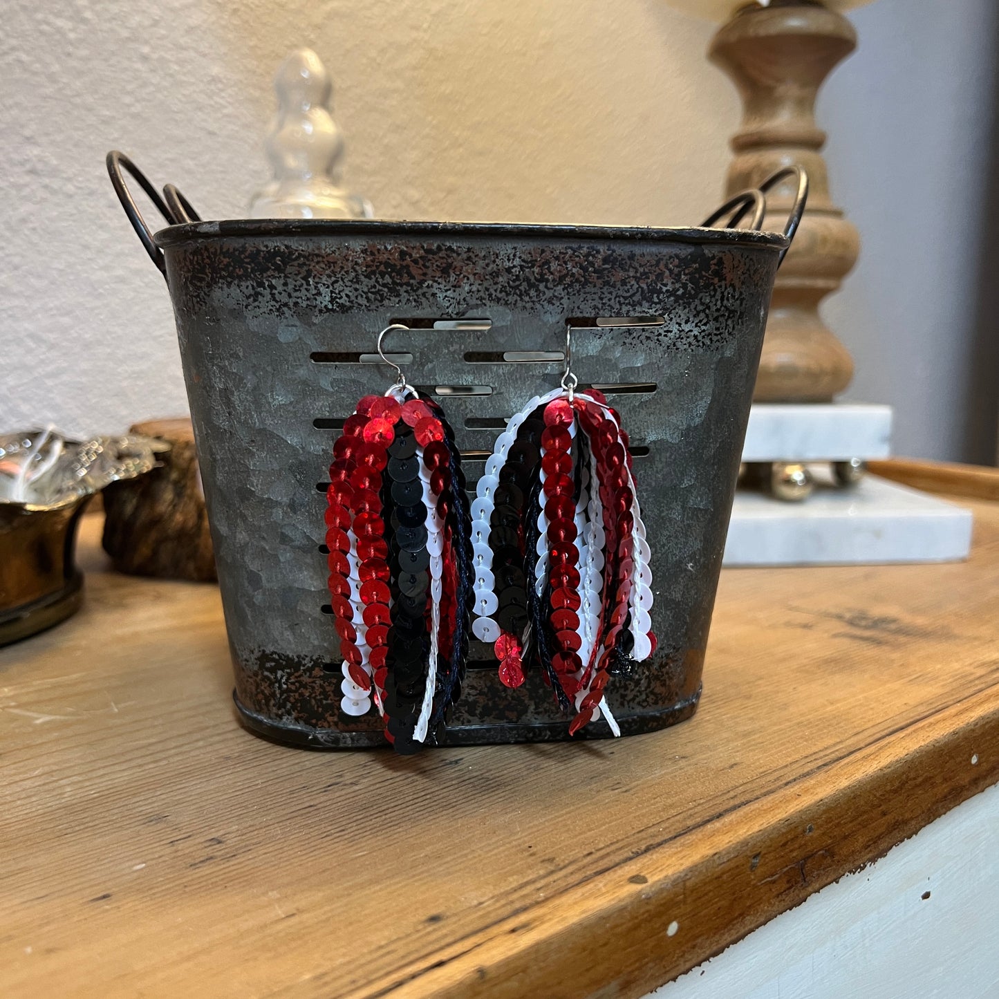 Team Colors Sequins Earrings