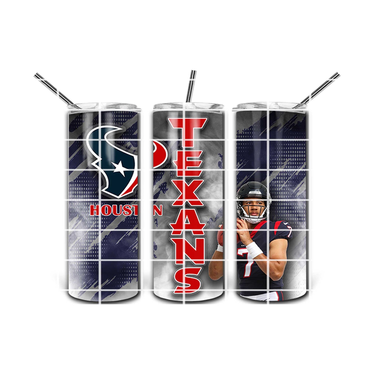 Digital Design - Texans Stroud 20oz Tumbler Design