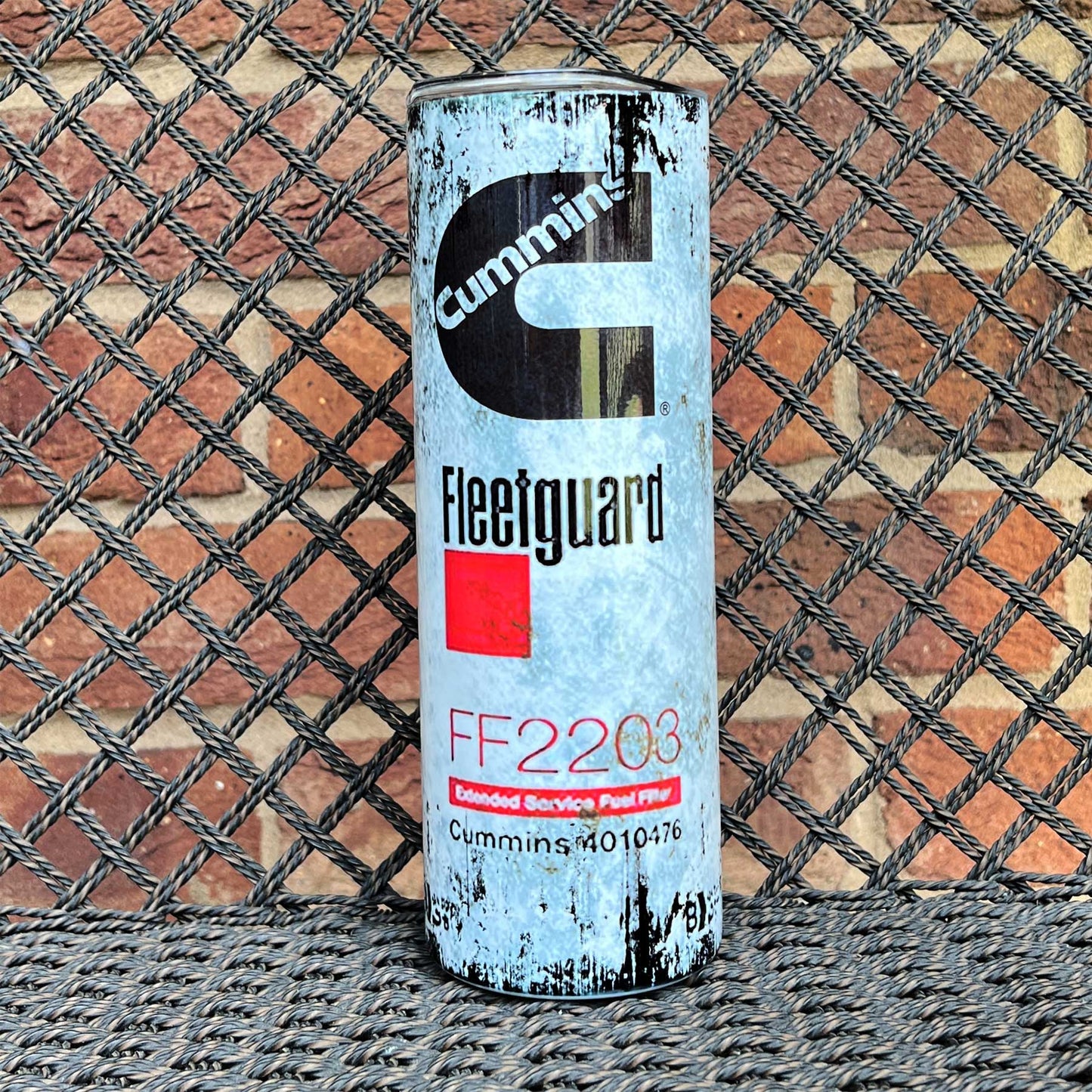 Sublimation Tumbler - 20oz - Cummins Fuel Filter