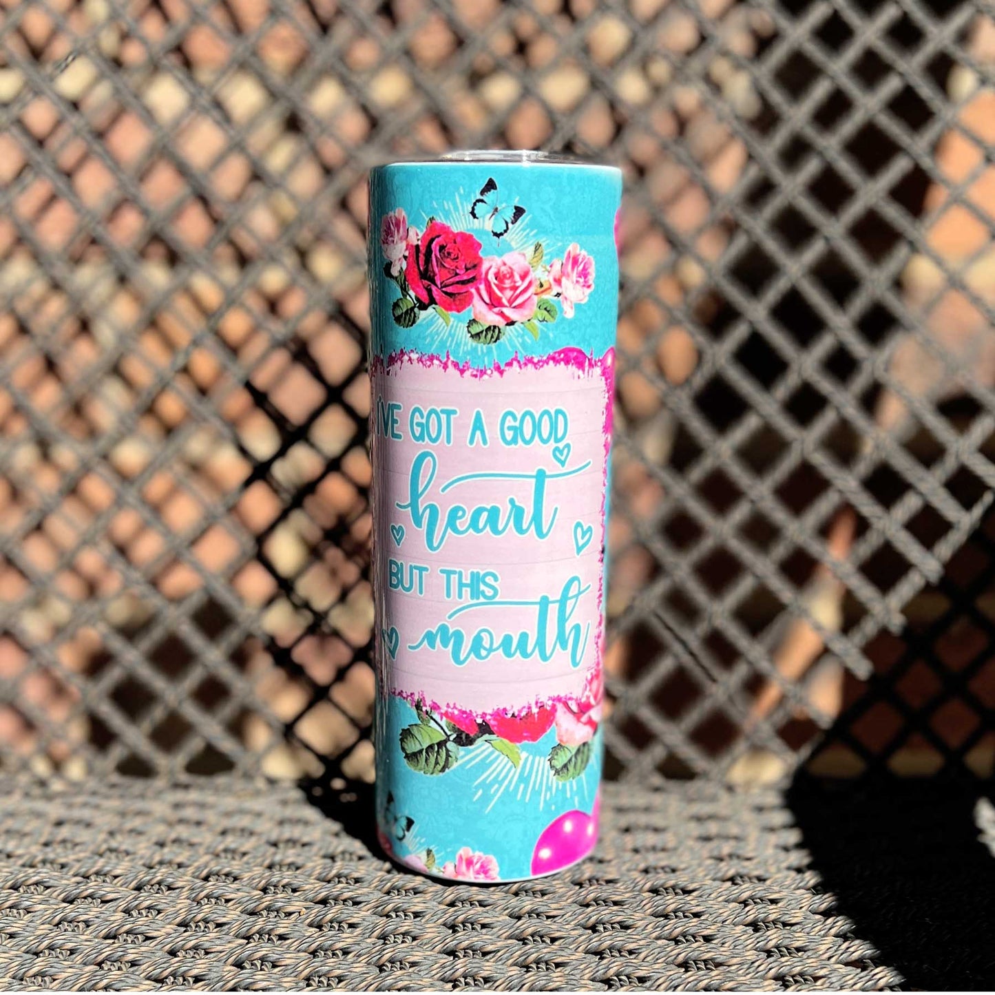 Sublimation Tumbler - 20oz - I Have A Good Heart