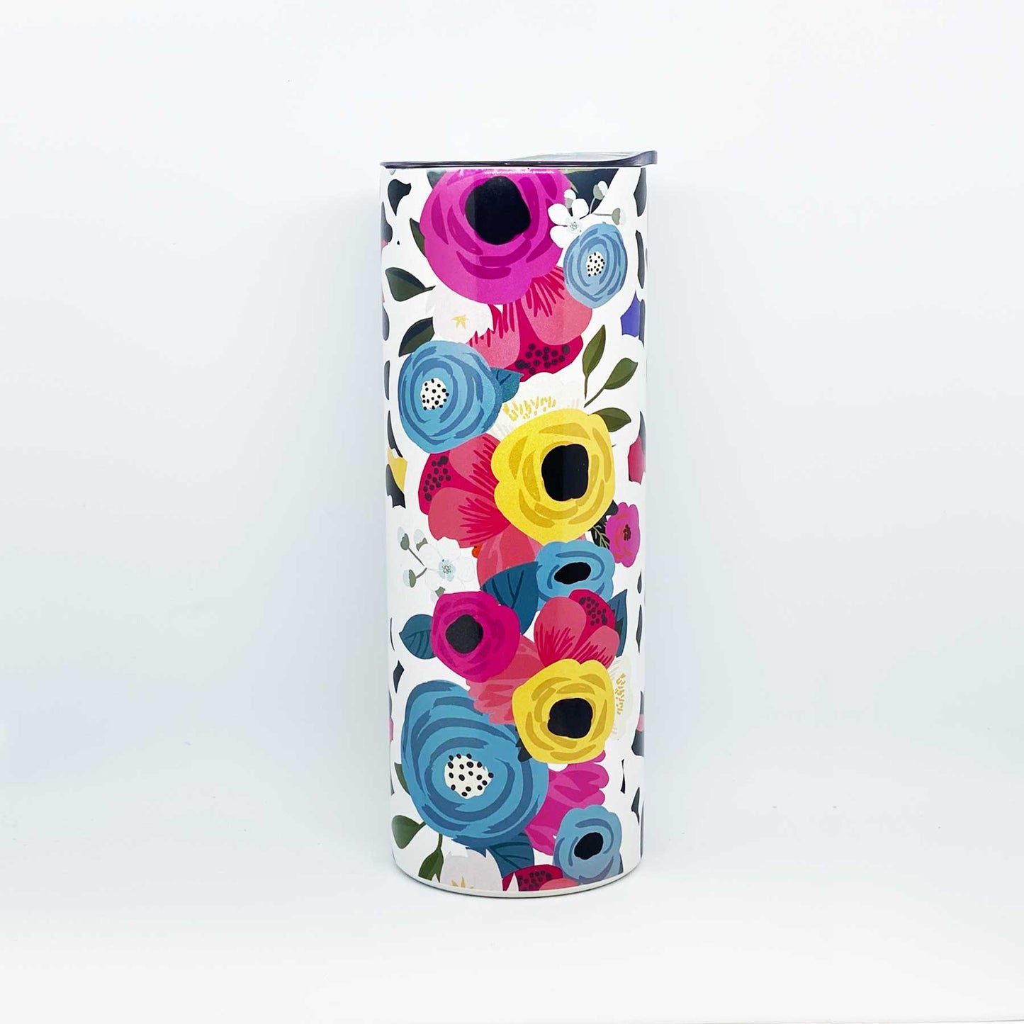 Sublimation Tumbler - 20oz - Floral and Leopard