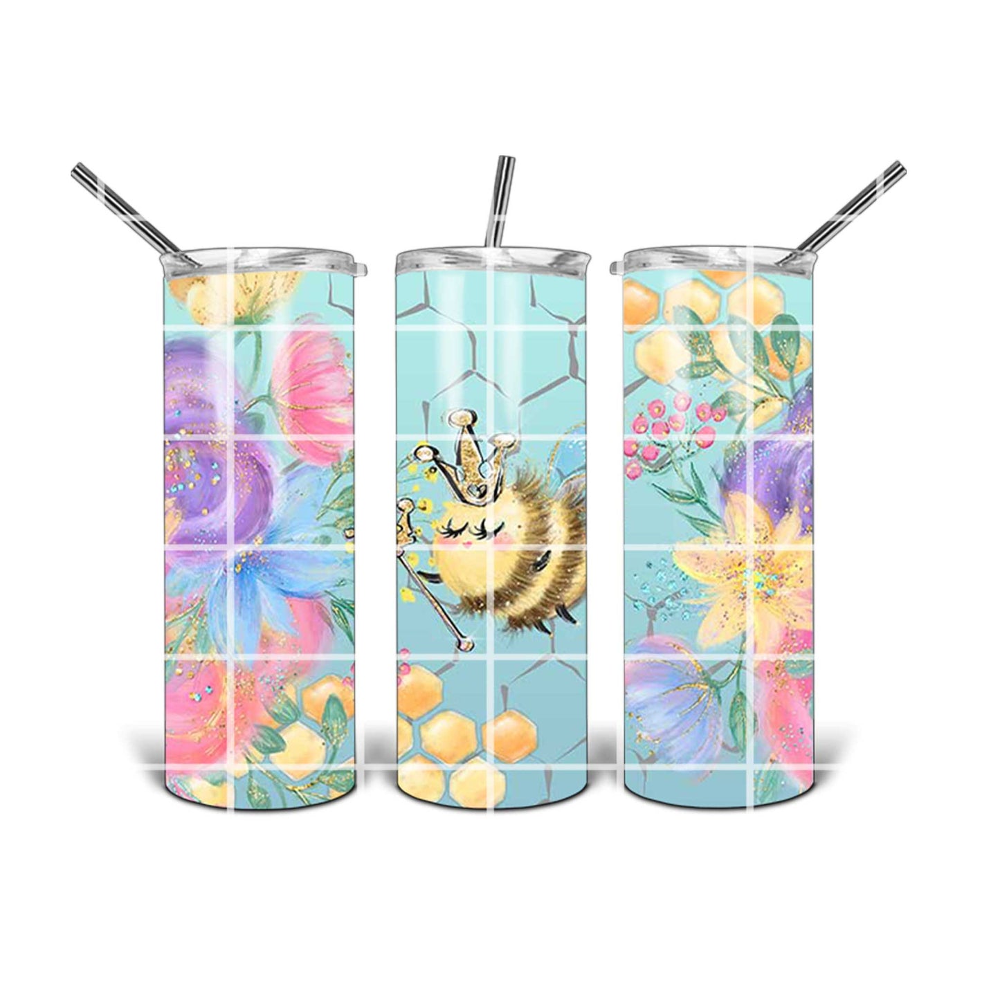 20 oz Tumbler Design - Queen Bee