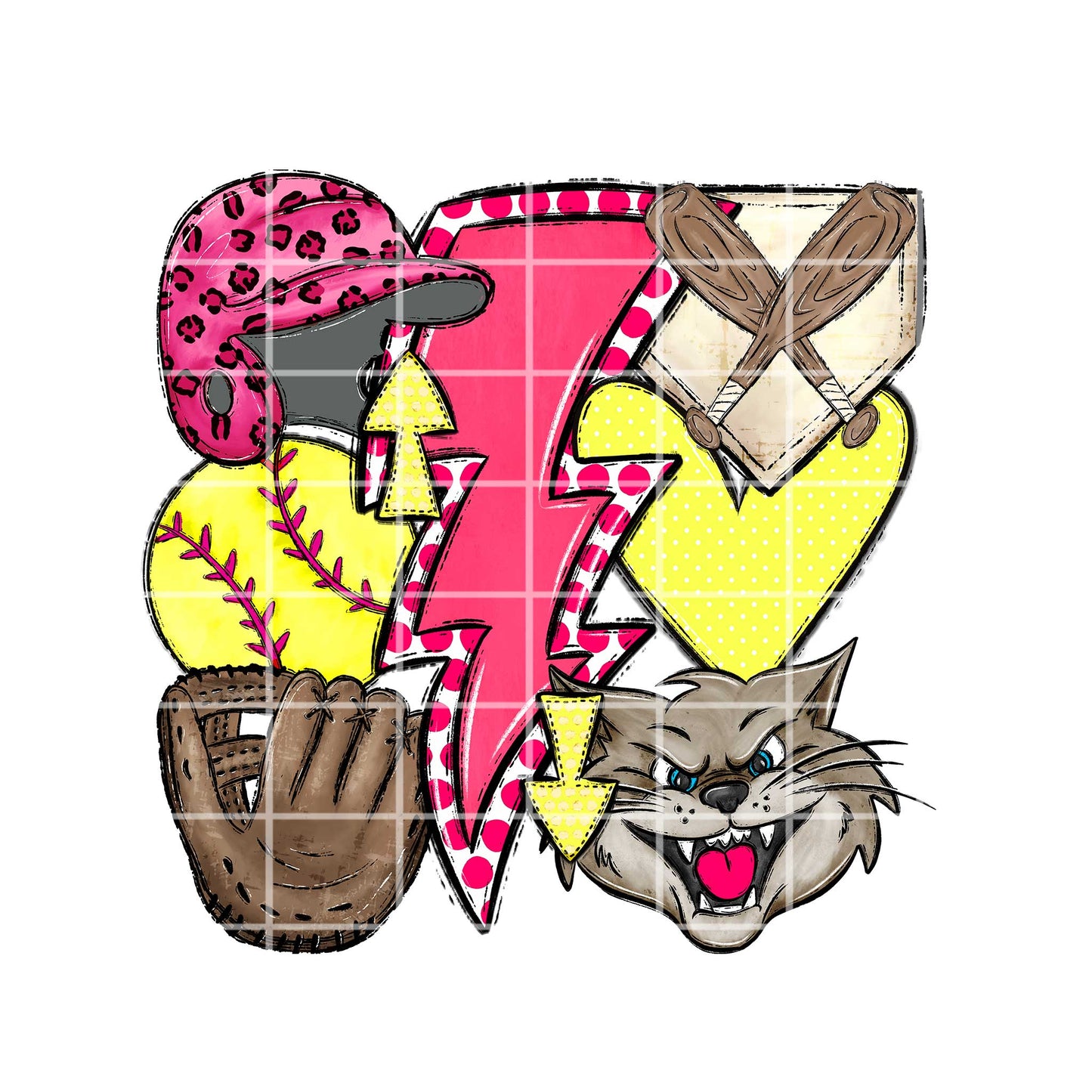 Digital Design - Cougars Softball