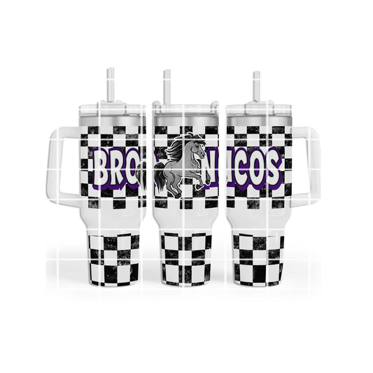 Digital Design - Broncos 400z Tumbler Design