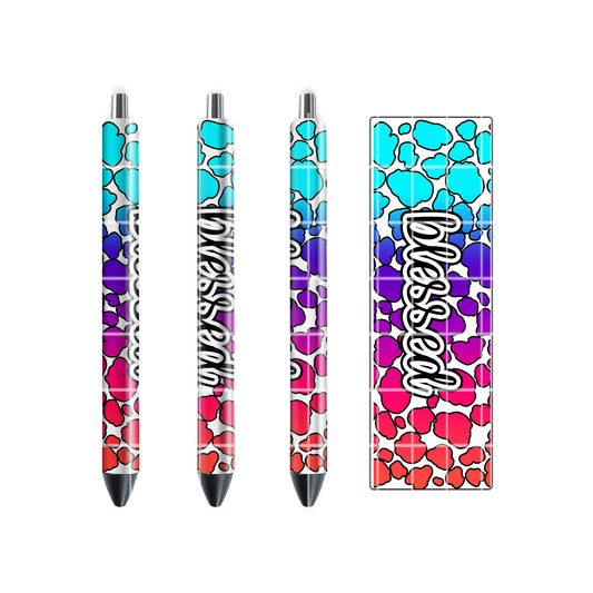 PEN WRAP DESIGN - BLESSED