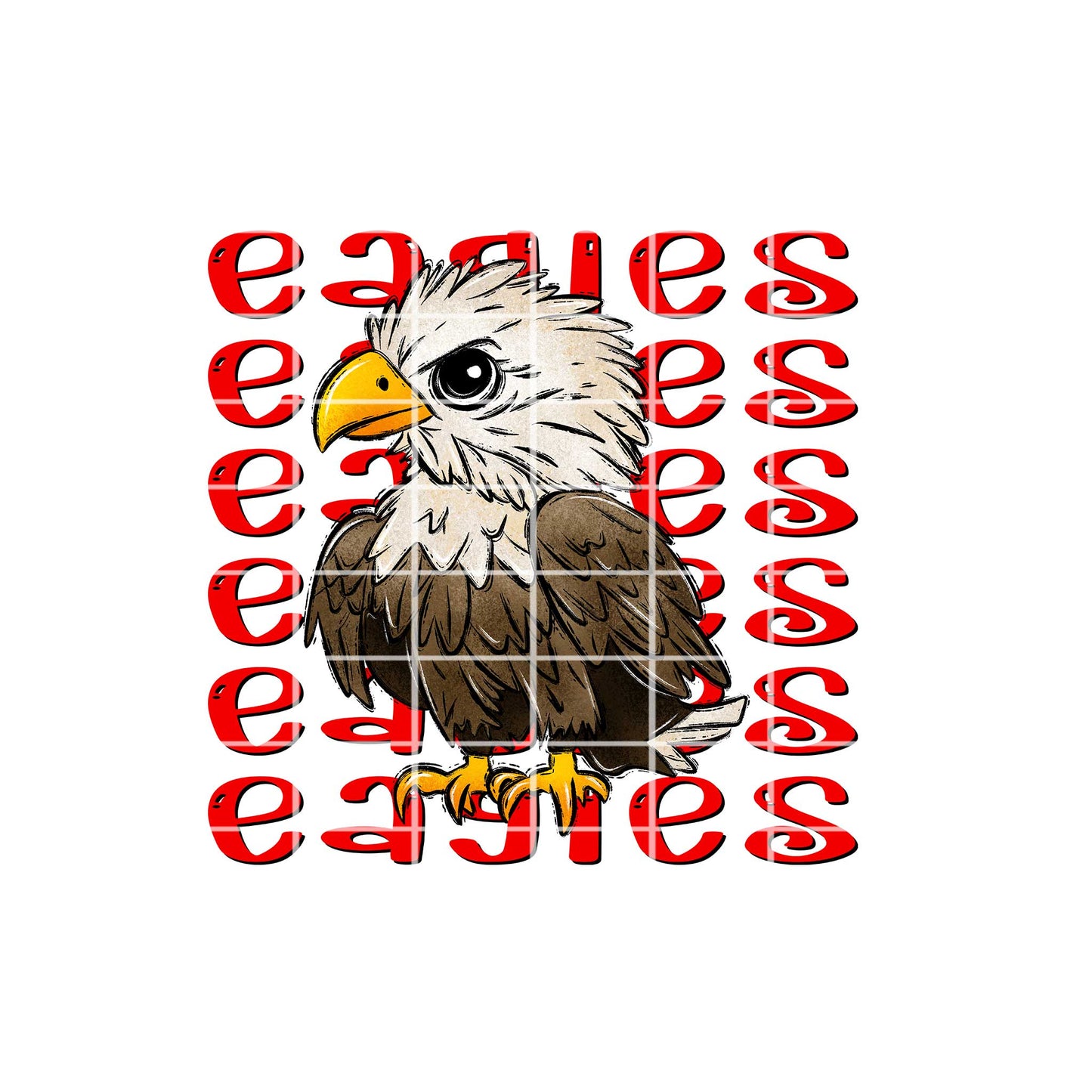 Mascot Digital Design - Eagles