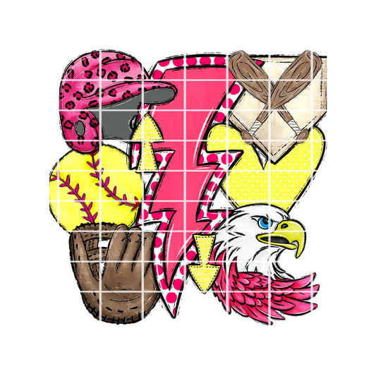 Digital Design - Eagles Softball