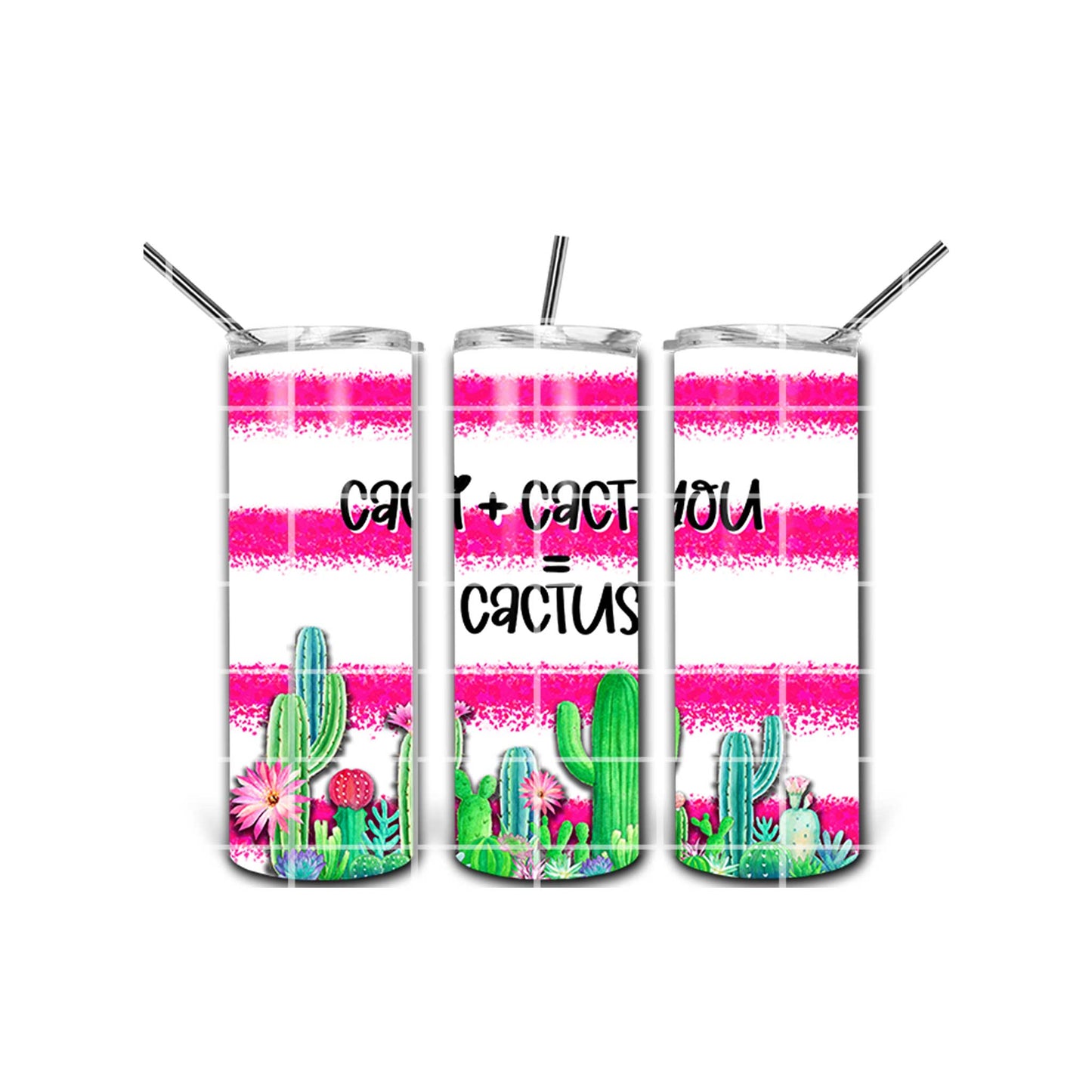 20 oz Tumbler Design - Cacti