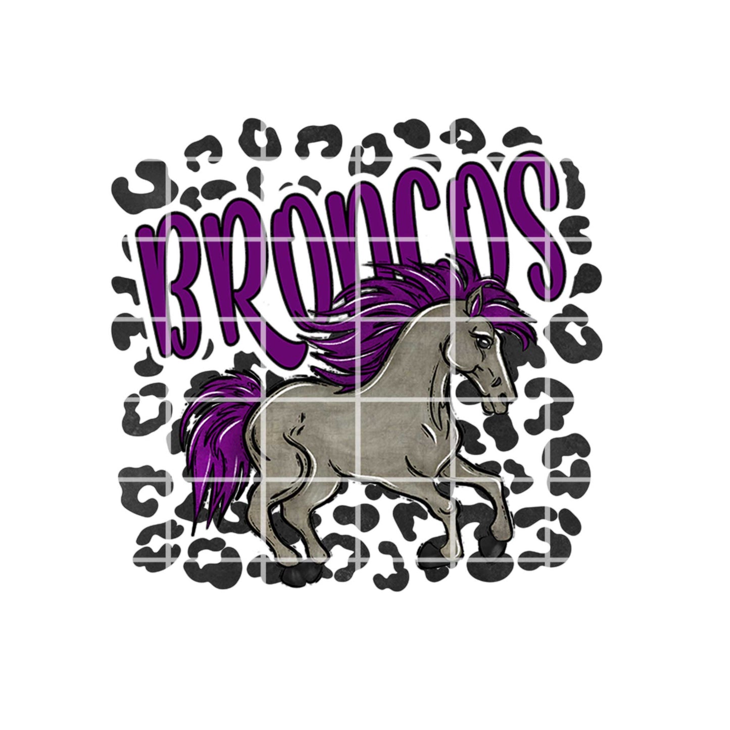 Mascot Digital Design - Broncos