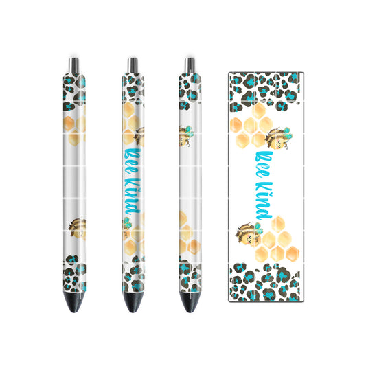 PEN WRAP DESIGN - BEE KIND