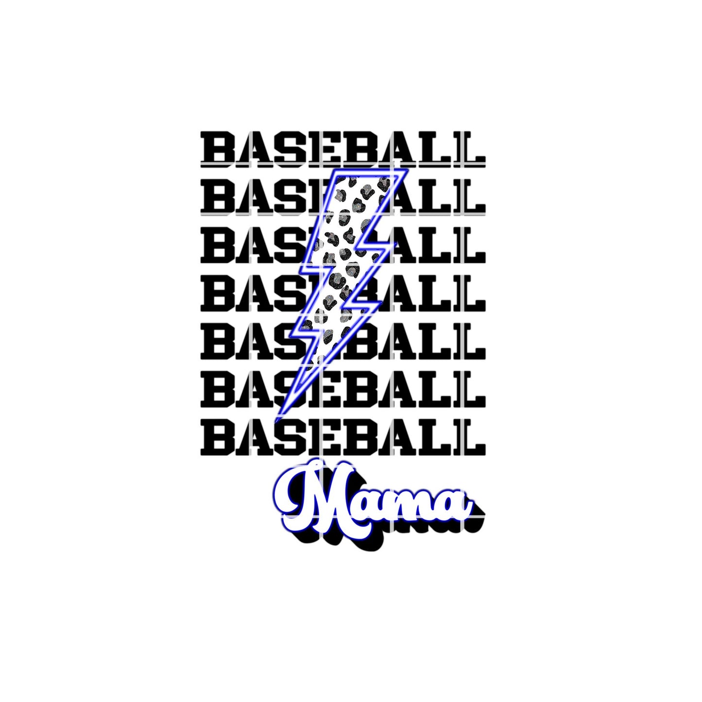 Sport Digital Design - Baseball Mama