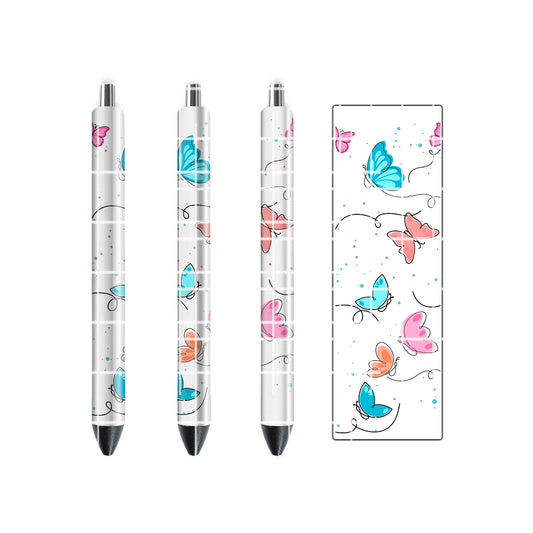 PEN WRAP DESIGN - BUTTERFLY 1