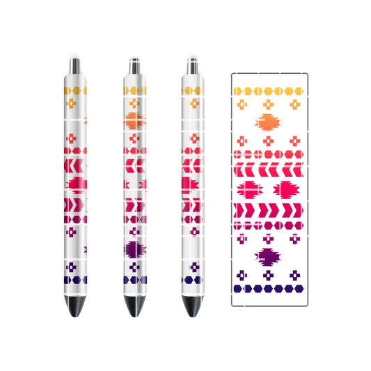 PEN WRAP DESIGN - AZTEC