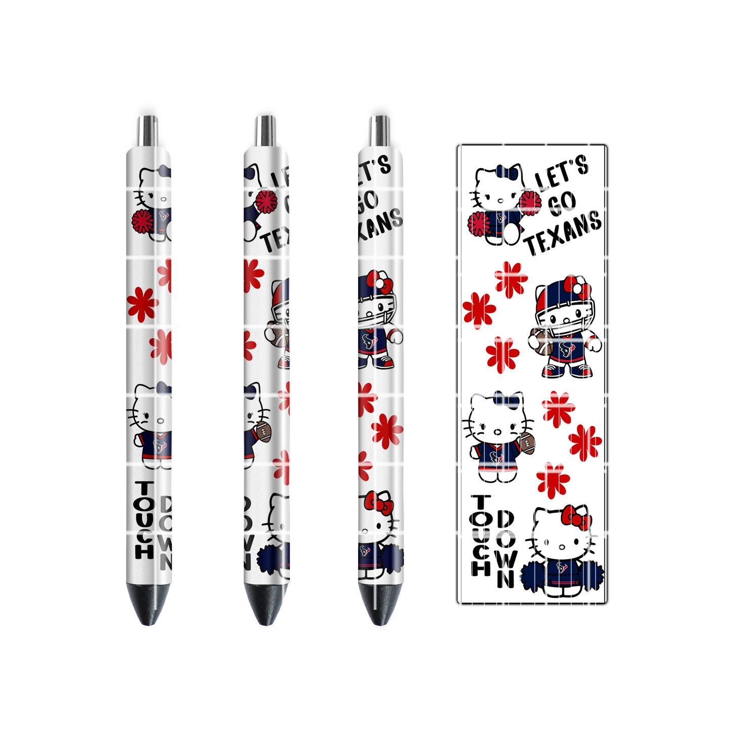 PEN WRAP DESIGN - TEXANS HK TOUCHDOWN