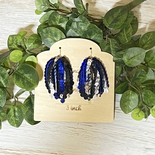 Team Colors Sequins Earrings