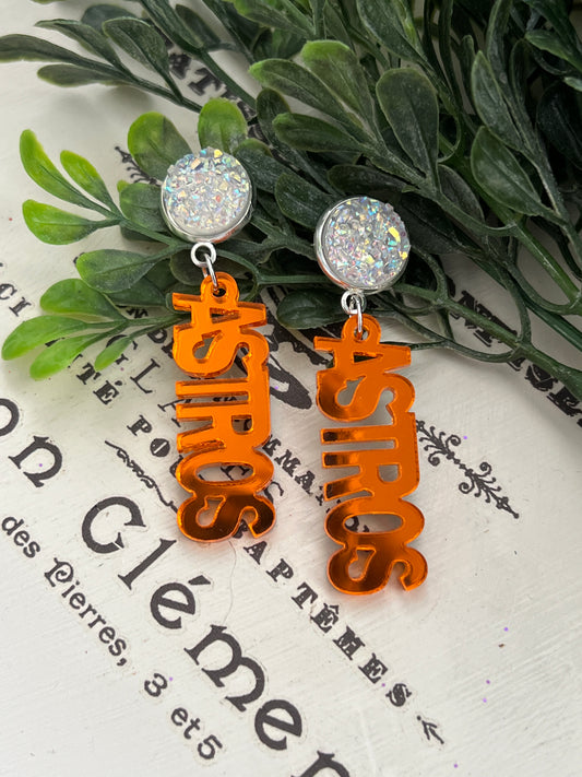 Astros Earrings