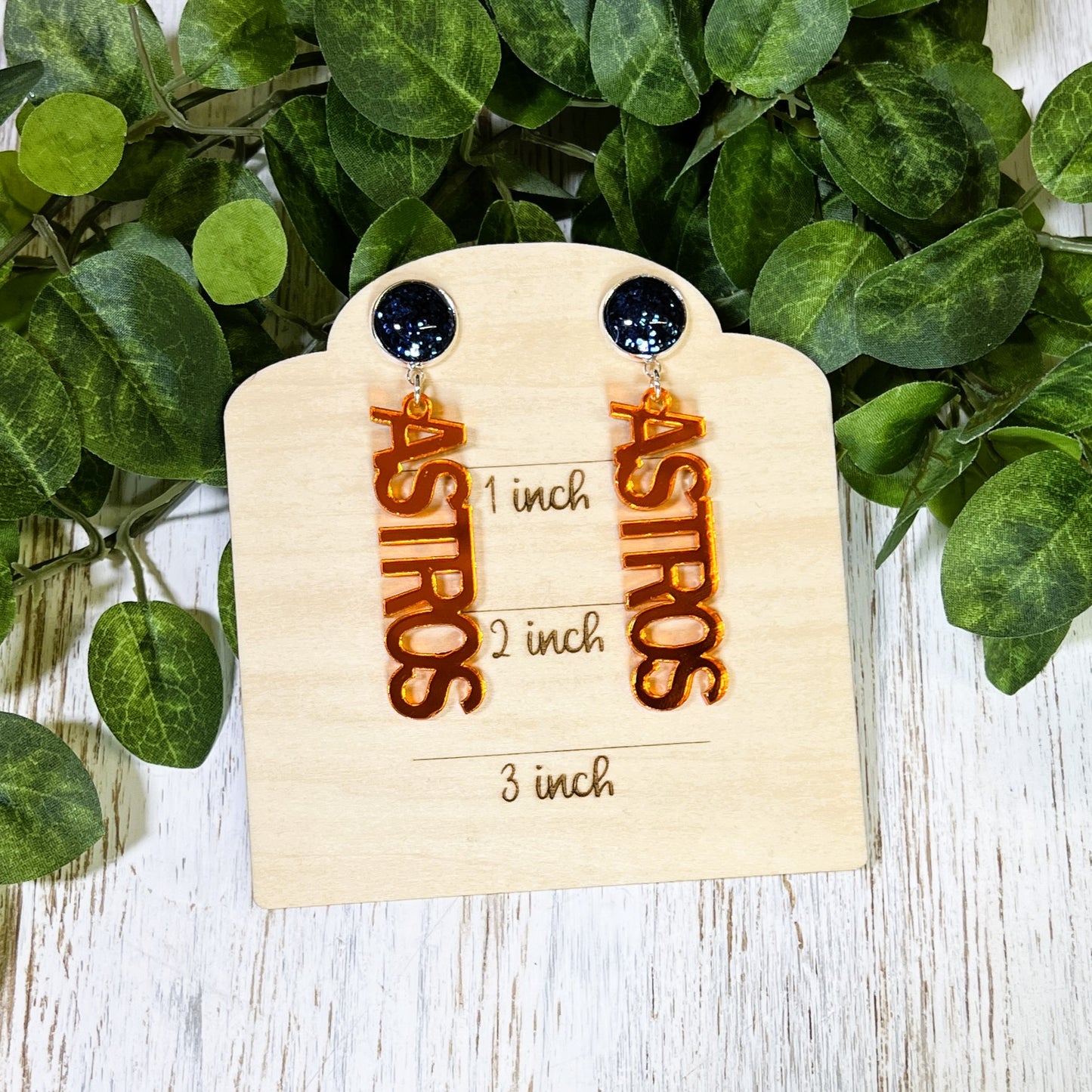 Astros Earrings