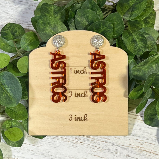 Astros Earrings
