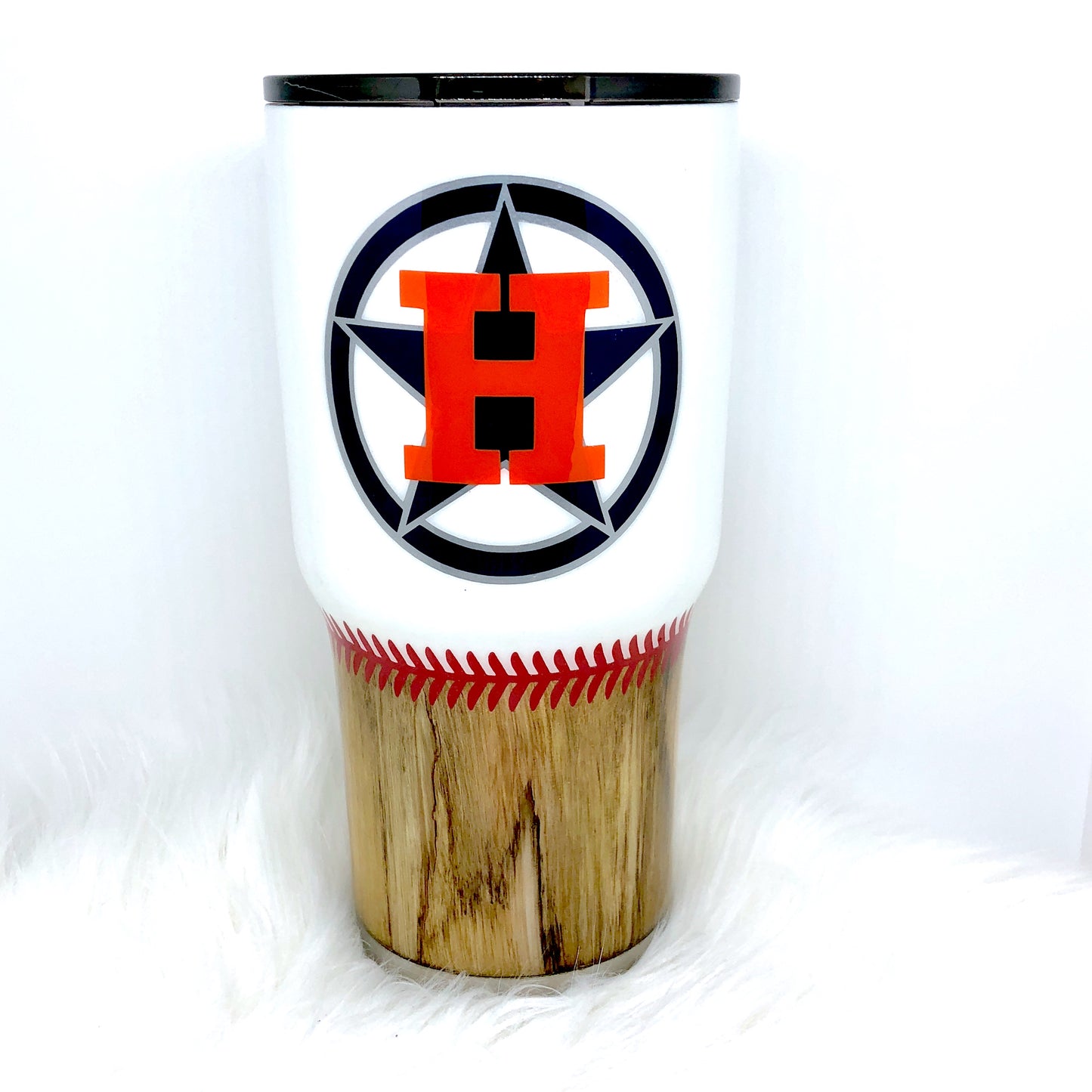 Tumbler - Astros Wood