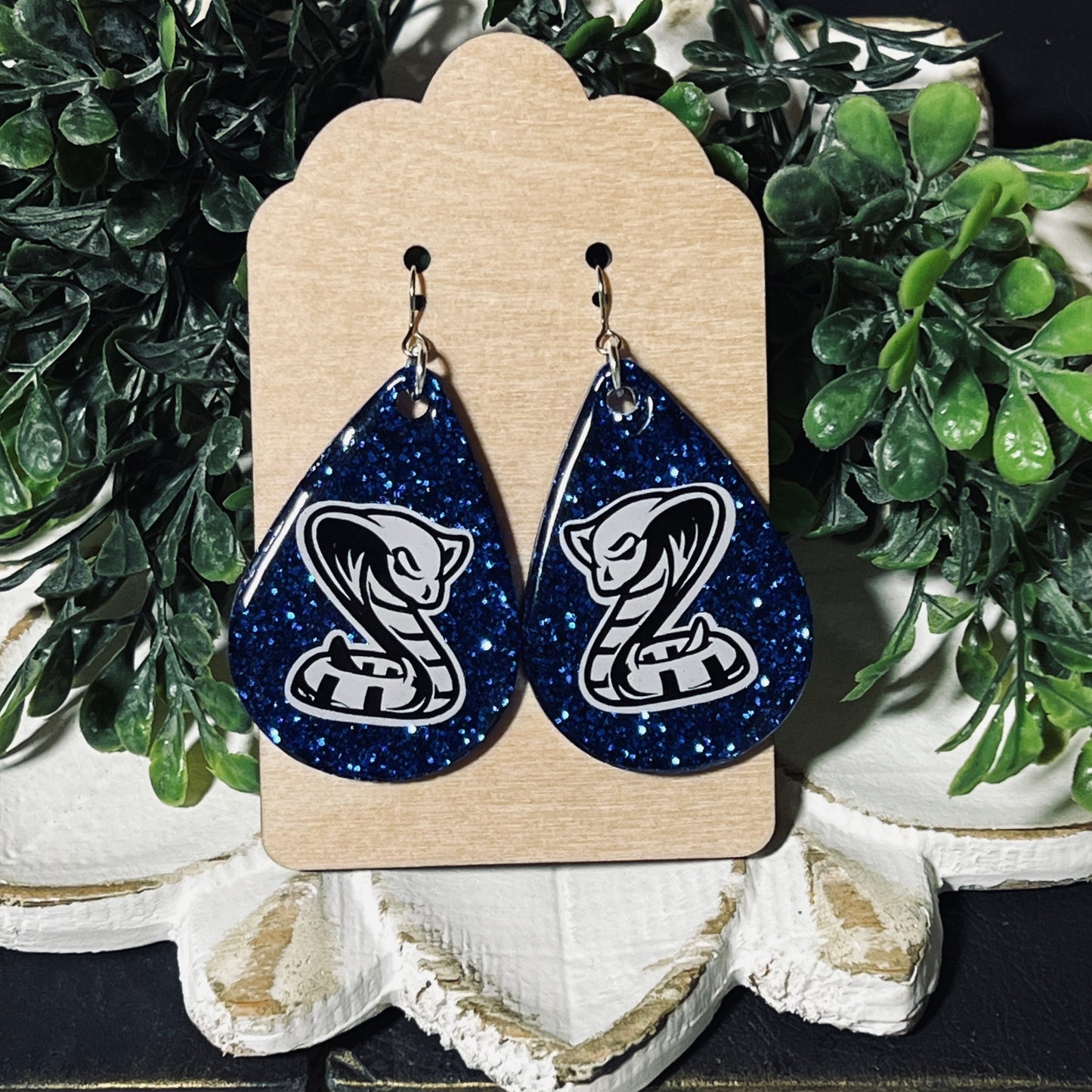 COUGAR Mascot Team Earrings