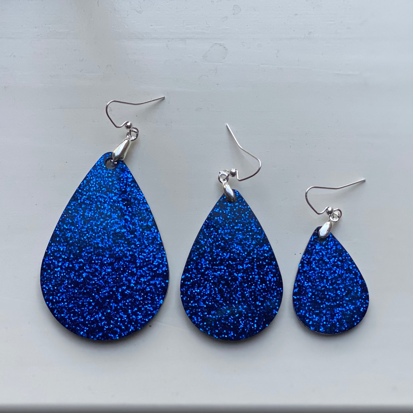 *** CUSTOM REQUEST ***  GLITTER DROP EARRINGS