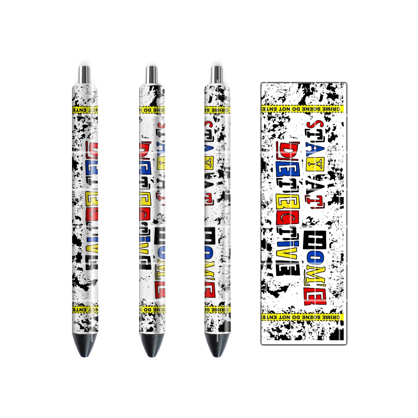 PEN WRAP DESIGN - STAY AT HOME DETECTIVE