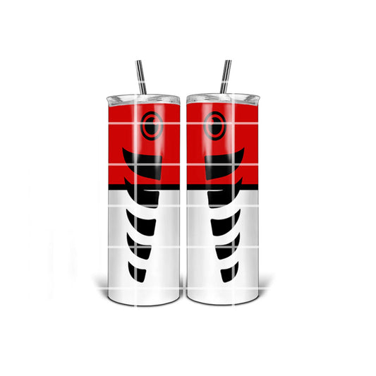 20 oz Tumbler Design - Red and White Lure