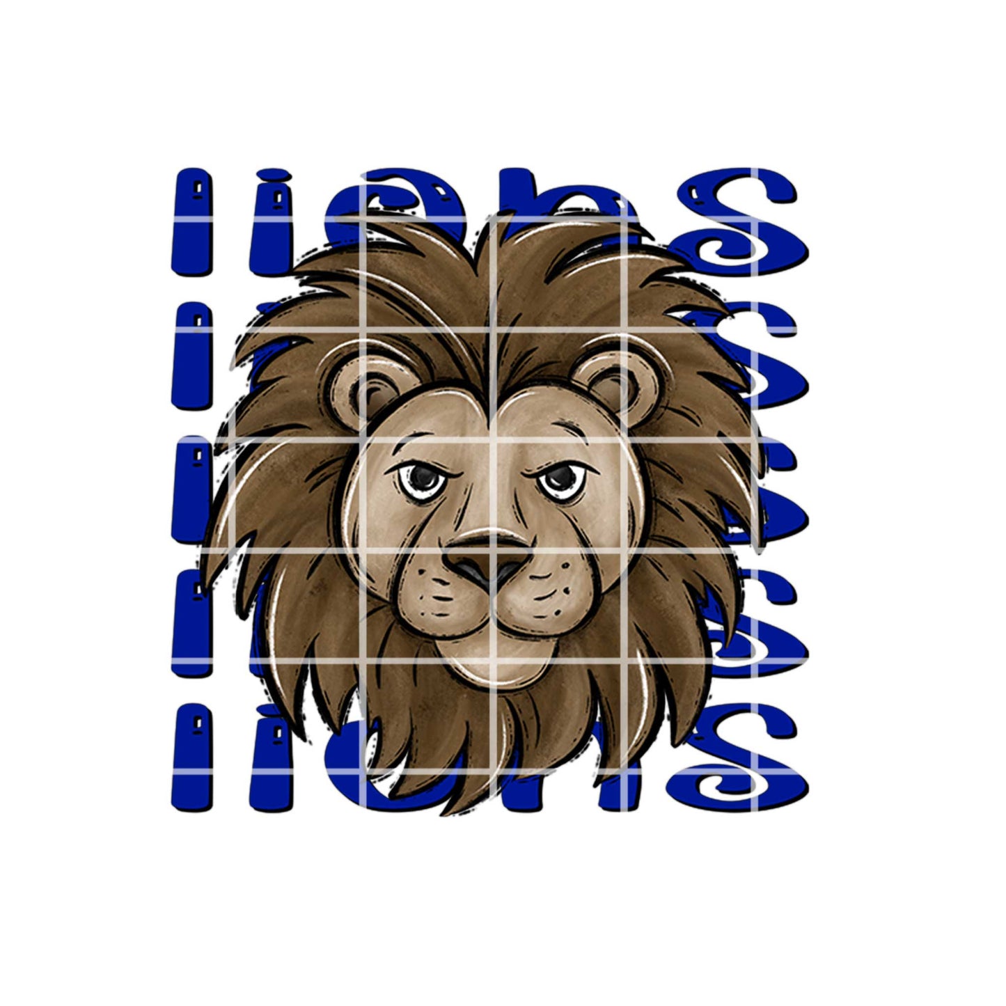 Mascot Digital Design - Lions